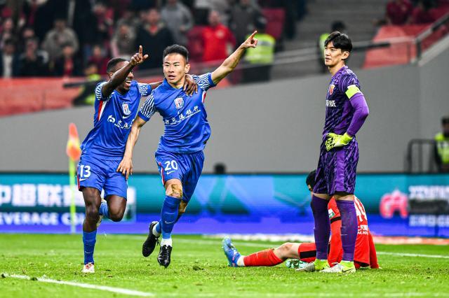 开云平台-【中超】刘若钒破门于汉超替补救主 海港1比1申花